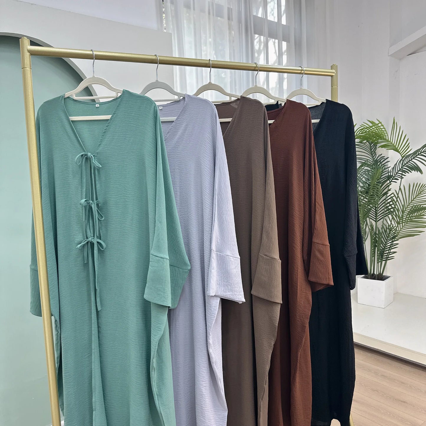 Ramadan Eid Muslim Women Modest Arab Open Abaya Long Dress Jalabiya Lace Up Cardigan Robe Morocco Dubai Abayas Kaftan Vestidos.