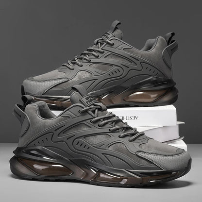 YRZL Herren-Turnschuhe, lässig, Sport, atmungsaktiv, Laufschuhe, bequemes Gehen, leichter Mesh-Schuh, Outdoor, rutschfest, Tennis-Mann