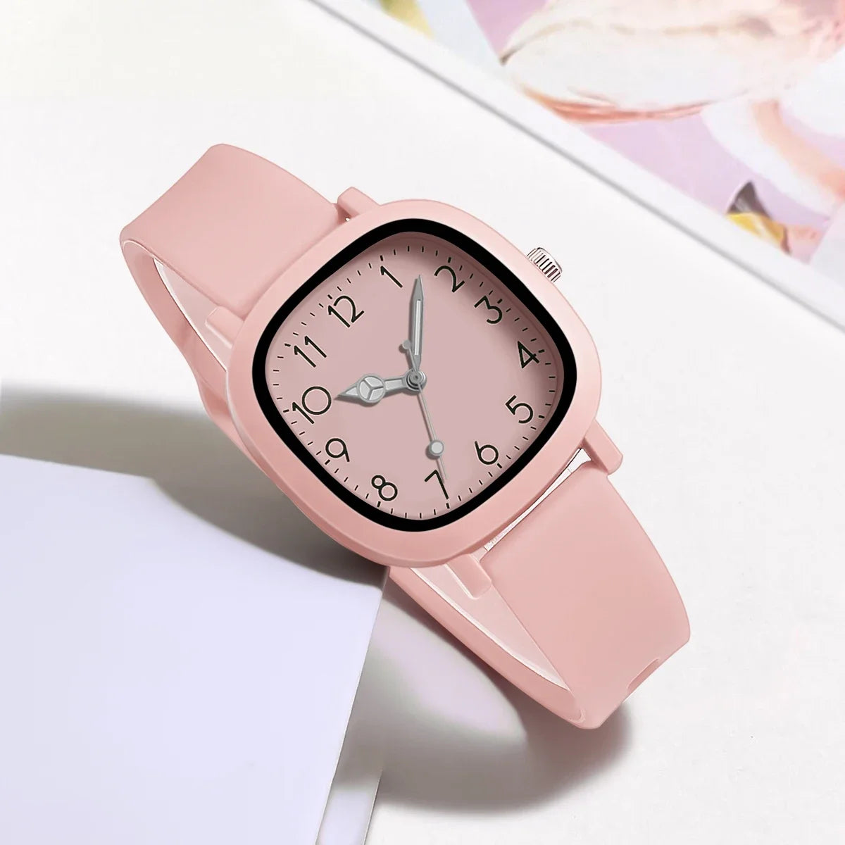 Fashion Women Watch Silicone Quartz Wristwatches For Women Clock Christmas Gift Valentine's Day Ladies Watches Reloj Mujer.