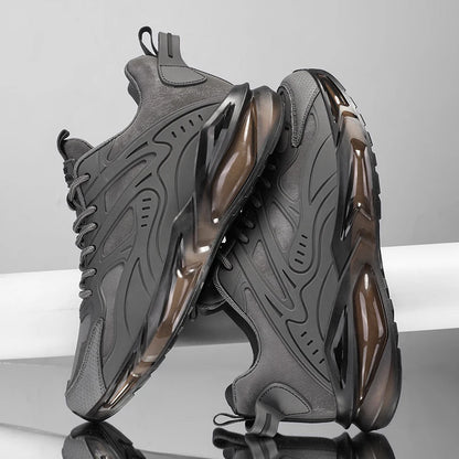 YRZL Herren-Turnschuhe, lässig, Sport, atmungsaktiv, Laufschuhe, bequemes Gehen, leichter Mesh-Schuh, Outdoor, rutschfest, Tennis-Mann
