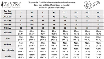 ZANZEA Herbst Sommer Floral Bedruckte Kleider Frauen Maxi Sommerkleid Bohemian Casual 3/4 Hülse Urlaub Vestidos Kaftan Robe Femme