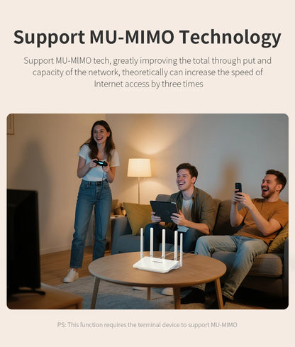 Comfast 3000Mbps Wifi6 Mesh System Wireless Router Dual Band WI-FI 6 Mesh Router Wide signal Range Wifi Range Extender.