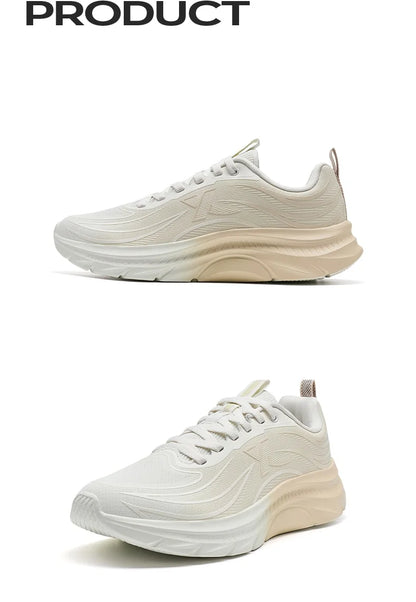 Xtep 299 Leather Running Streamline For Women 2024 Winter Running Shoes Leisure Training Sneaker(Suggest 1 size up) 876418110021