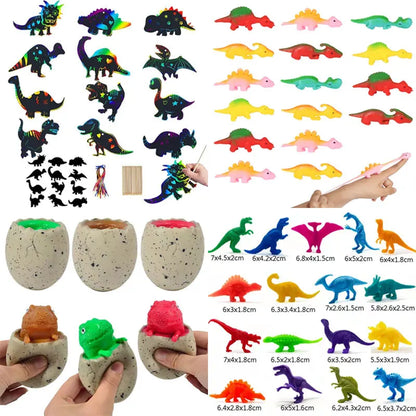 Dinosaurier Dekoration Party Supplies Glas Maske Kuchen Topper Banner PVC Stroh Papa Kreis Geschenktüten Dinosaurier Tier Gefälligkeiten Liefert.