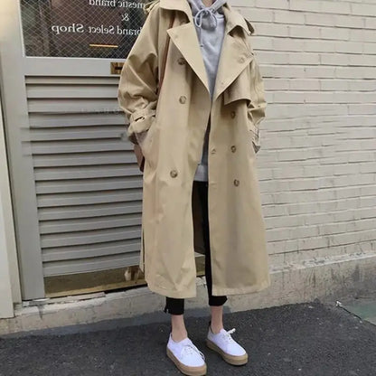 Graben Frauen Freund Herbst Koreanische Feste Weibliche Lange Stil Student Ins Alle-spiel Heißer Verkauf Neue Ankunft Harajuku Unisex outwear.