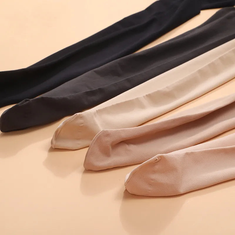 DOIAESKV New Women Pantyhose Plus Size 120D Warm Autumn Winter Tight High Waist Female Stretchy Slim Skinny Velvet Stocking