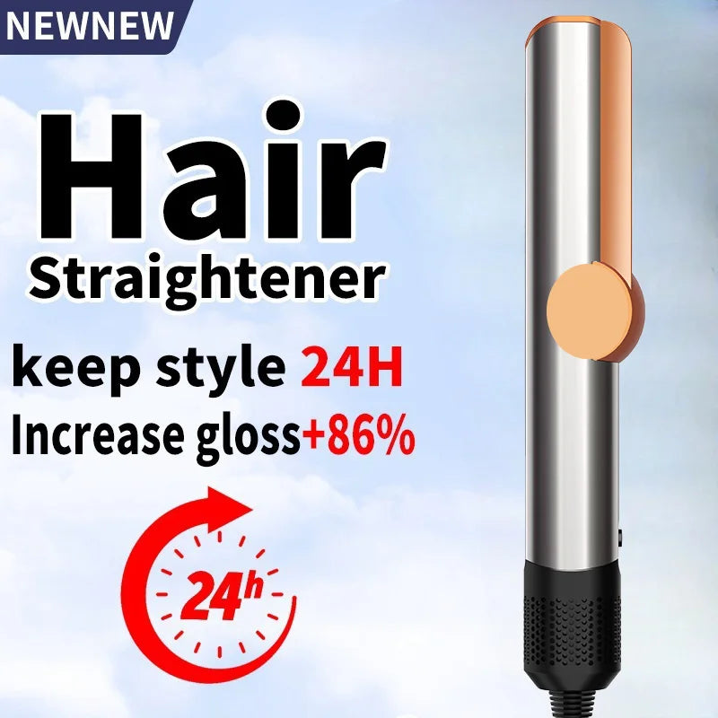 2 IN 1 Professional Hair Straightener & Hair Dryer Styling Tool Negative Ion hairdryer Iron Long-Lasting airstrait