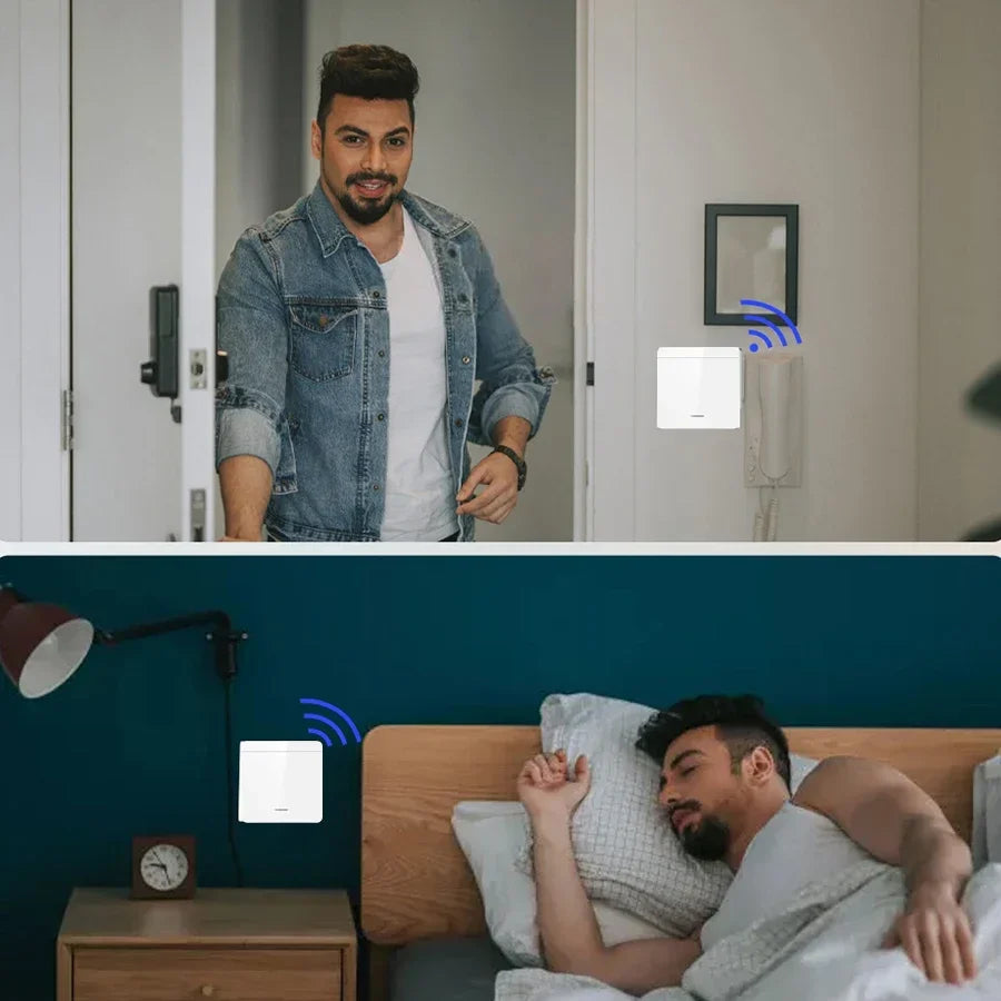 Drahtlose RF433MHz Fernbedienung Smart Switch 110V 220V 10A Relais Empfänger Wand Panel Schalter Led Lampe Fan EIN/AUS Licht Schalter.