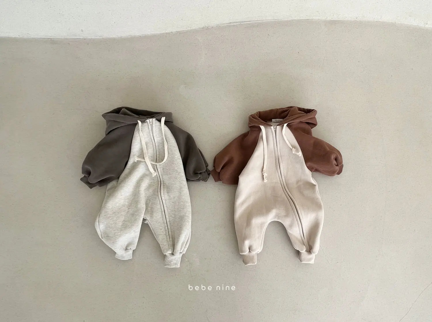 Baumwoll-Stram pler mit Kapuze für Jungen und Mädchen, perfekt für Herbst und Frühling.