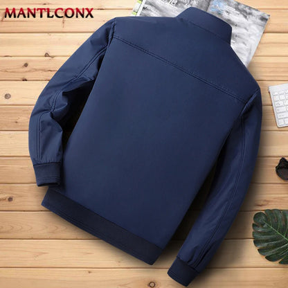 New Thicken Winter Jackets for Men's Winter Coats Warm Fleece Inner Jacket Men Business Stand Collar Parkas Man Outerwear L-3XL.