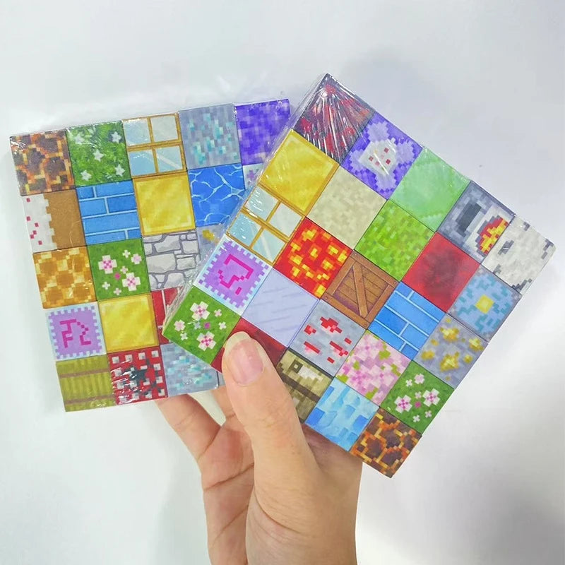 500pcs DIY Magnetics Building Blocks Mini World Magnetic World Kids DIY Model Building Blocks Puzzle Blocks For Children's TOYS.