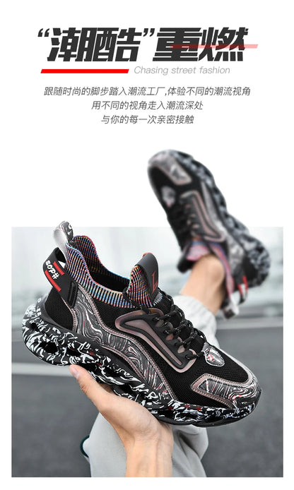 Shoes men Sneakers Male casual Mens Shoes tenis Luxury shoes Trainer Race Breathable Shoes fashion loafers running Shoes for men.