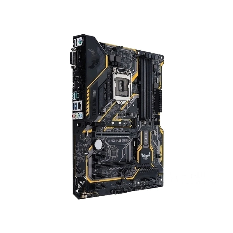 ASUS TUF Z370-PLUS GAMING Z370 LGA 1151 Motherboard LGA 1151 For i7-8700K i5-8600K i7-9700K CPU DDR4 M.2 HDMI Gaming Mainboard.