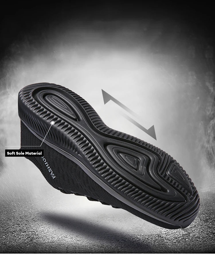 Men Running Shoes Breathable Light Comfortable Men's Casual Shoes Tenis Outdoor Slip On Walking Sneakers.