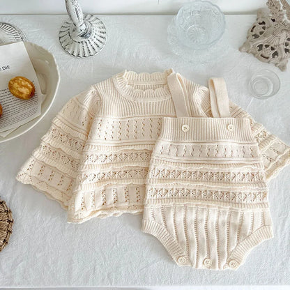 MILANCEL 2023 Baby-Bodys, gestrickt, für Kleinkinder, Mädchen, Kleidung, Kleinkinder, einteilig, Jungenkleidung