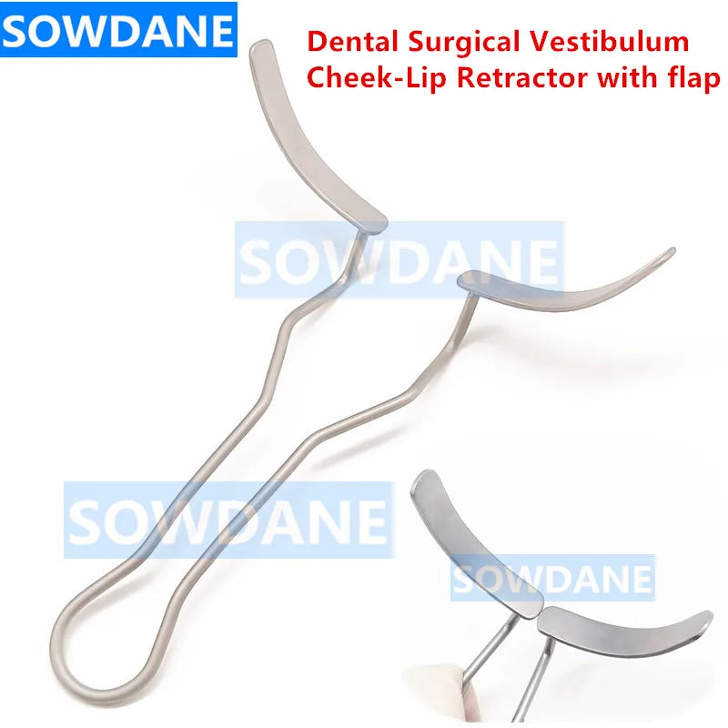 1 piece Dental Implant Lip & Cheek Retractor Orthodontic Surgical Mouth Opener Instrument Autoclavable Stainless Steel