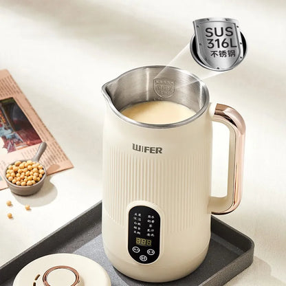 Automatic Soy Milk Machine Multifunctional Juicer Blender Home Wall Breaking Machine Soybean Milk Maker Breakfast Machine 220V.
