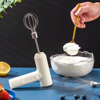 1 PCS Wireless Electric Food Mixer Portable 3 Speeds Egg Beater Baking Dough Cake Cream Mixer Kitchen Tools.