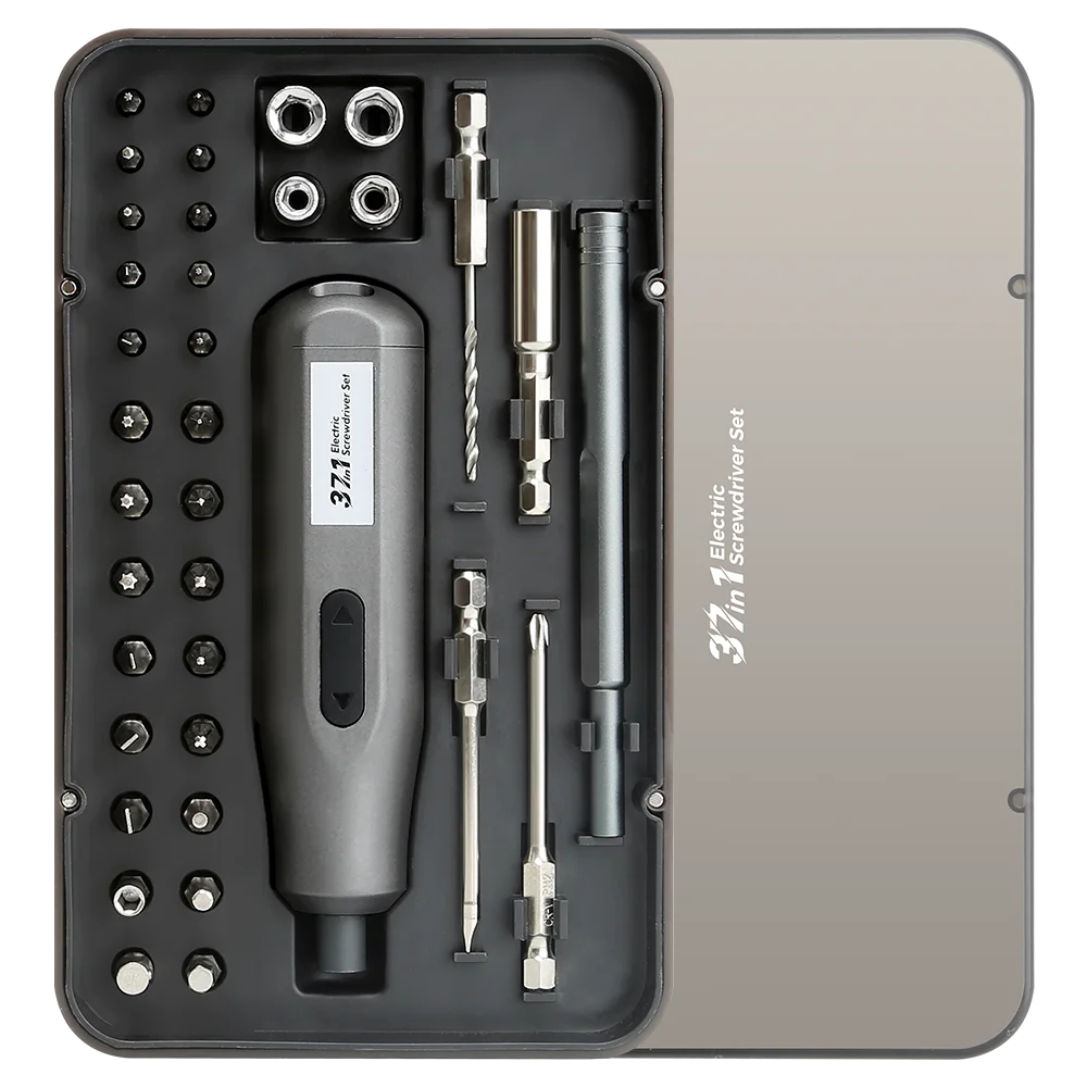 28/62 in 1 Elektro-Schraubendreher-Set, Präzisions-Elektrowerkzeug-Set, wiederaufladbar, kabellos, Mini, kleine Bits für Xiaomi Mobile Cell Repair