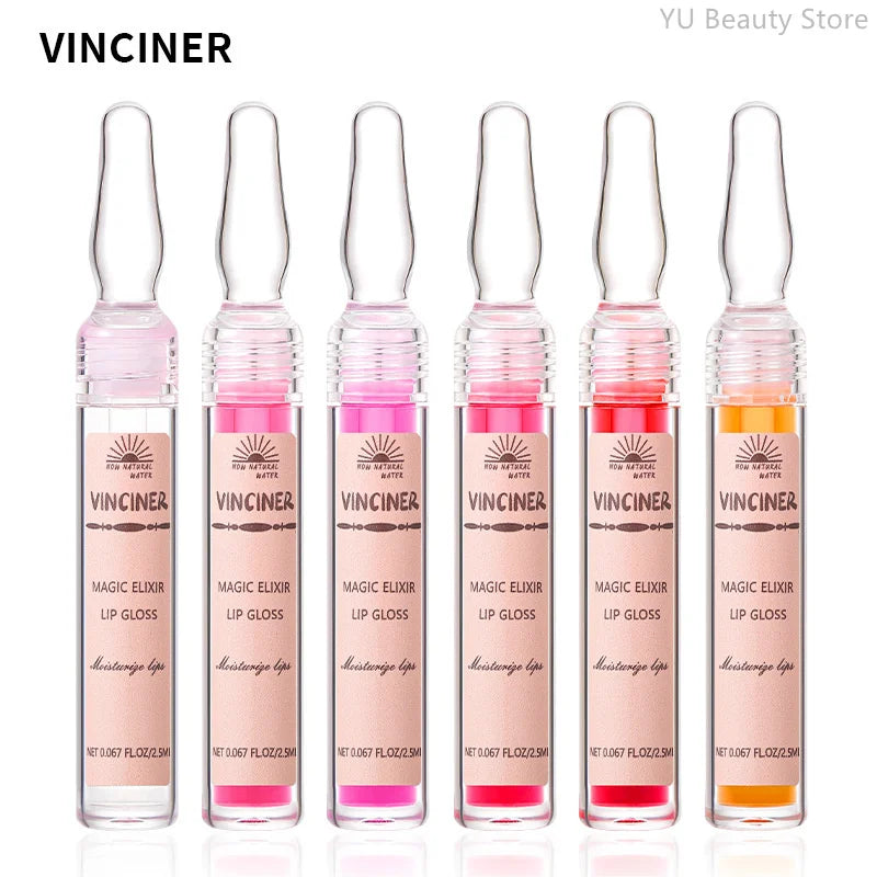 6 Colors Lip Plumping Gloss Instant Lip Plumper Extreme Volume Serum Oil Moisturizing Sexy Plump Lips Korean Makeup Products