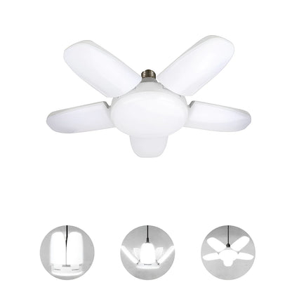 60W 100W E27 Led-lampe Fan Blade Timing Lampe 220V 110V Faltbare Led Industrielle Glühbirne Lampe für Home Decke Licht Garage Licht.