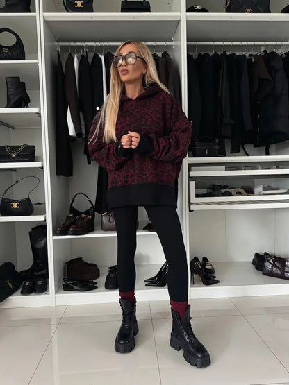 Women 2 Piece Set Hoddies Tracksuit Hooded Top & Pants Set Sweatshirts Suit Trouser Outfits Spring Jogging Sport Y2k Streetwear