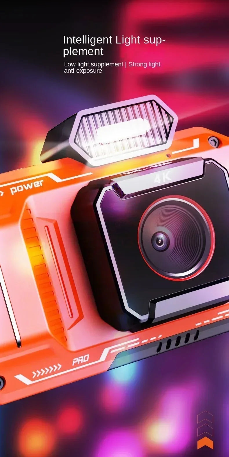 48M HD Digital Cameras 2.8 Inch IPS Screen Instant Photo Camera 18X Zoom Dual Lens Portable Child Camera Photographic Camcorder.