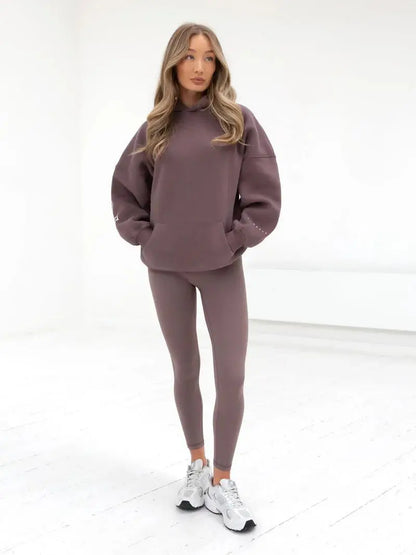 European American Fashion Printed Hooded Hip Hop Sweatshirt 2025 New Cross Border Thickened Versatile Long-sleeved Loose Clothes.