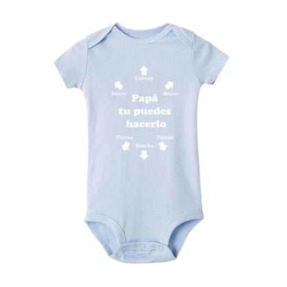 Papa Tu Es Le Meilleur Baby Body Niedlicher Sommer Baby Strampler Body Jungen Mädchen Kleidung Outfits Babykleidung Vatertagsgeschenk