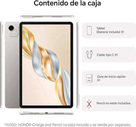 HONOR Pad X9a 11.5 Inches, 120Hz 2.5K Display, 6GB/128GB WiFi, 8300mAh Battery Tablet without Charger Qualcomm Snapdragon 685.