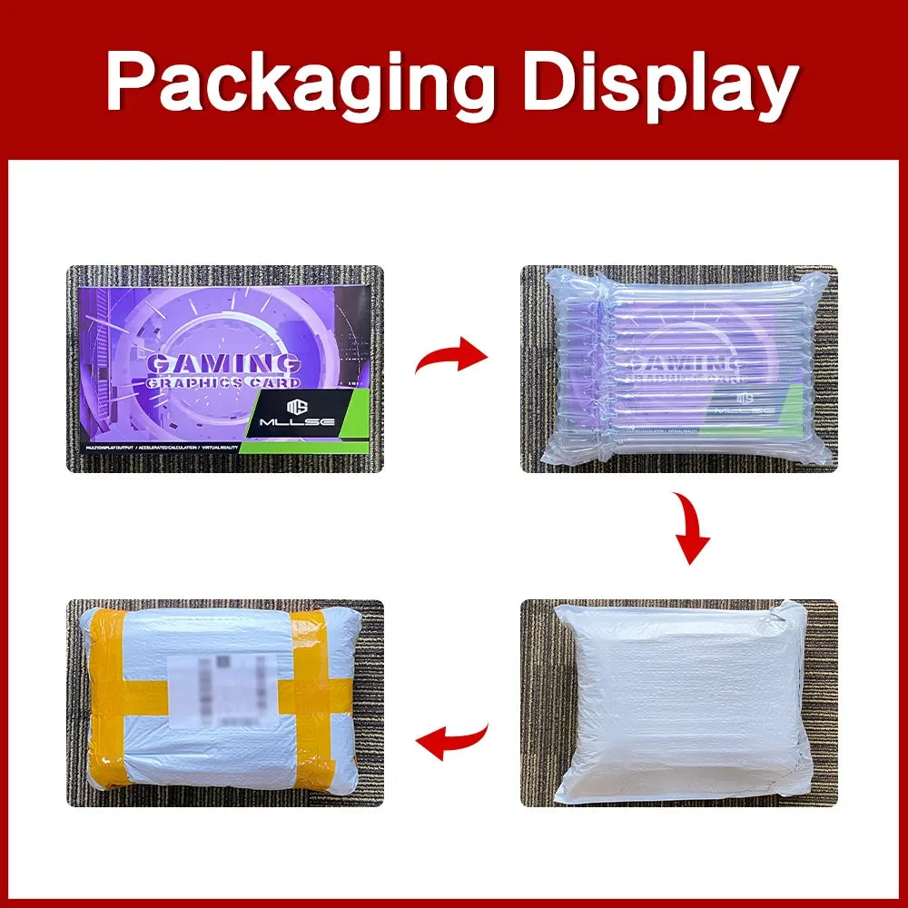 MLLSE AMD RX 580 8GB 2048SP GDDR5 256Bit Gaming Graphics Card 6Pin PCI Express 3.0 ×16 Game Radeon GPU rx580 8g.