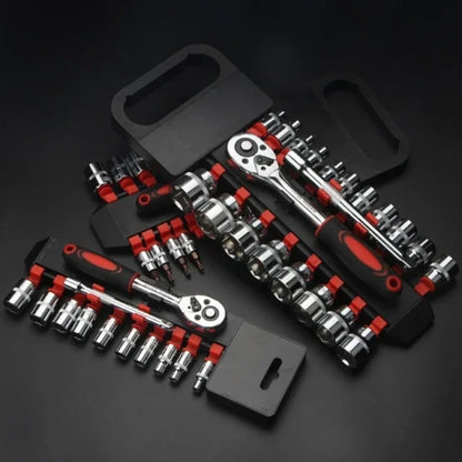 1/4 "Ratsche Steckschlüssel Set Stick Steckschlüssel Set Verlängerung Stange Multi-funktion Ratsche Spanner Auto Motorrad Reparatur Hand werkzeug
