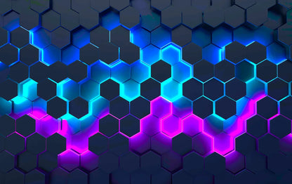 Benutzerdefinierte papel de parede 3d hintergrund Geometrische figur beule tapete friseur büro rezeption wand papier heimwerker