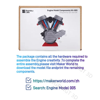 For Bambu Lab 3D printing DIY Creative Model Computer A1 Mini Wireless Mouse charger LED Light  Boat Gifts 3D Printer Parts