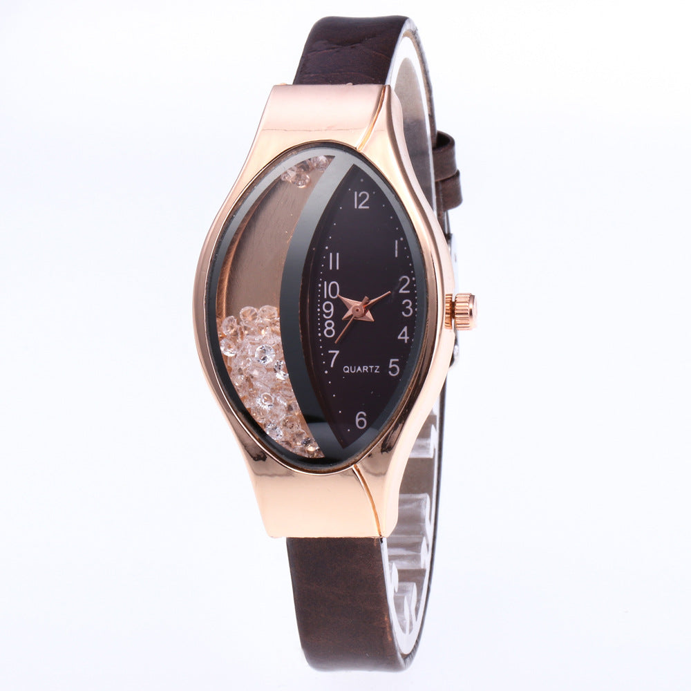 Fashion Women Watch Luxury Brand Ladies Clock Watches Pu Leather Wristwatch Women Watch Gift Montre Femme Relogios Feminino.