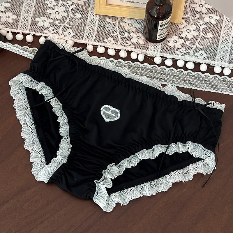 Sexy panties Plus size ropa interior femenina lace lenceria sweet calzones para mujer high elasticity underwear women Lingerie.