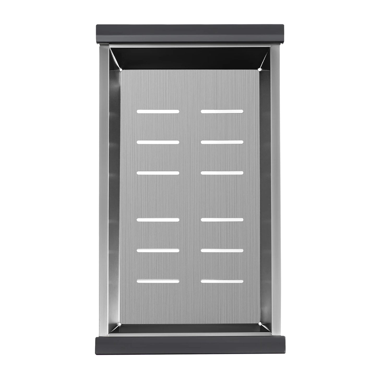 Doppelschüssel-Küchenspüle, Edelstahl, moderne Küchenspüle mit Abflussrohren, Siebe, Abflusskorb, Seifenspender, 78 x 43 x 22 cm