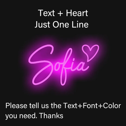 Custom Name Neon Sign Personalized Dimmable Neon Light Sign Christmas Birthday Gifts Boy Girl Bedroom Decor Wall Hanging Neon