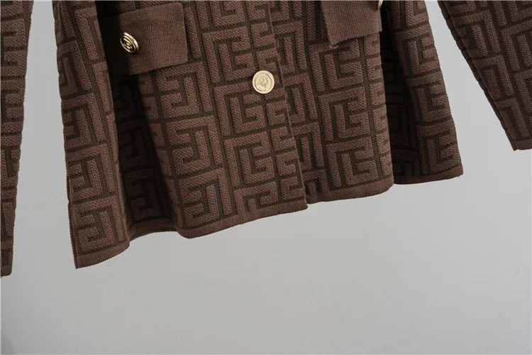 Women Sweater Wide Leg Pant Two Piece Set Muslim Knitted Pullover Casual Knit Outfits Suits Musulman Ensemble Autumn Winter 2025.