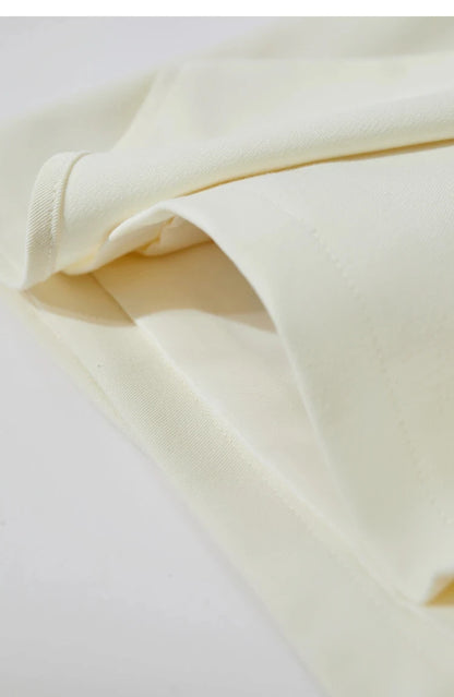 AMII Minimalism Casual Shorts Skirts Women High Rase 2024 Autumn New Fashion Commuter Lady Straight Blazer A-Line Skirt 12343035