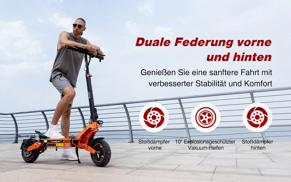 RCB electric scooter D7/D7 PRO ABE (premium version), NFC/ Turn Signal/APP, 500W Motor Peak 1600, 3 Speeds E Scooter for Adults.