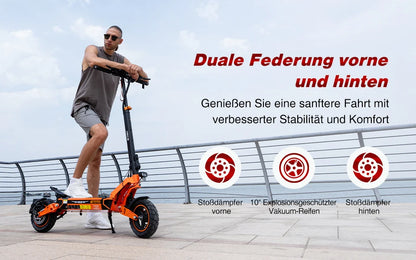 RCB electric scooter D7/D7 PRO ABE (premium version), NFC/ Turn Signal/APP, 500W Motor Peak 1600, 3 Speeds E Scooter for Adults.