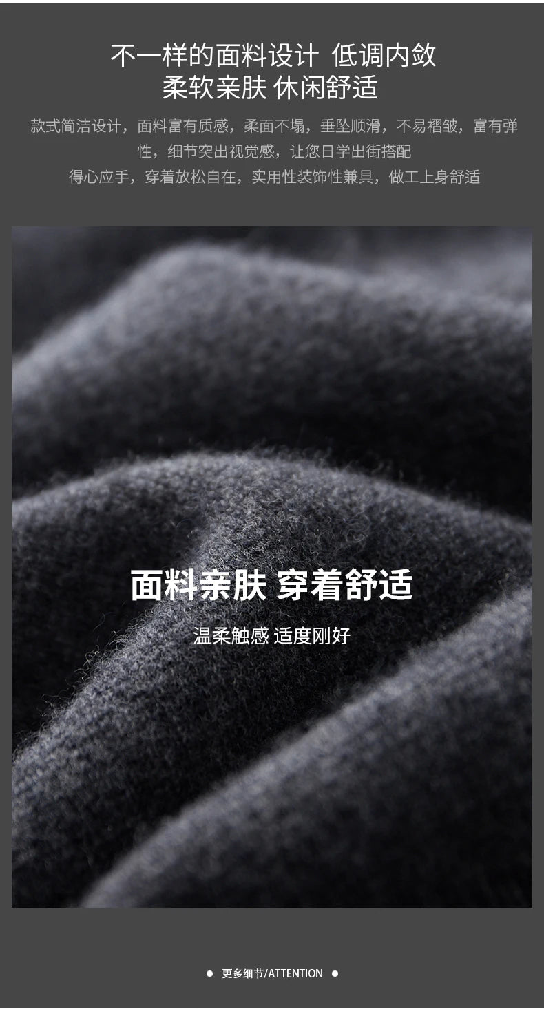 Men's 100% Cashmere Sweater Zipper Hooded Cardigan Warm Air Layer Thickened Jacket Jacquard Casual Knitted Wool Sweater.