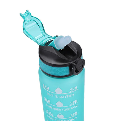 1 Liter Water Bottle Motivational Sport Water Bottle Leakproof Bottles Drinking Outdoor Travel Gym Fitness Jugs for Kitchen Cups.