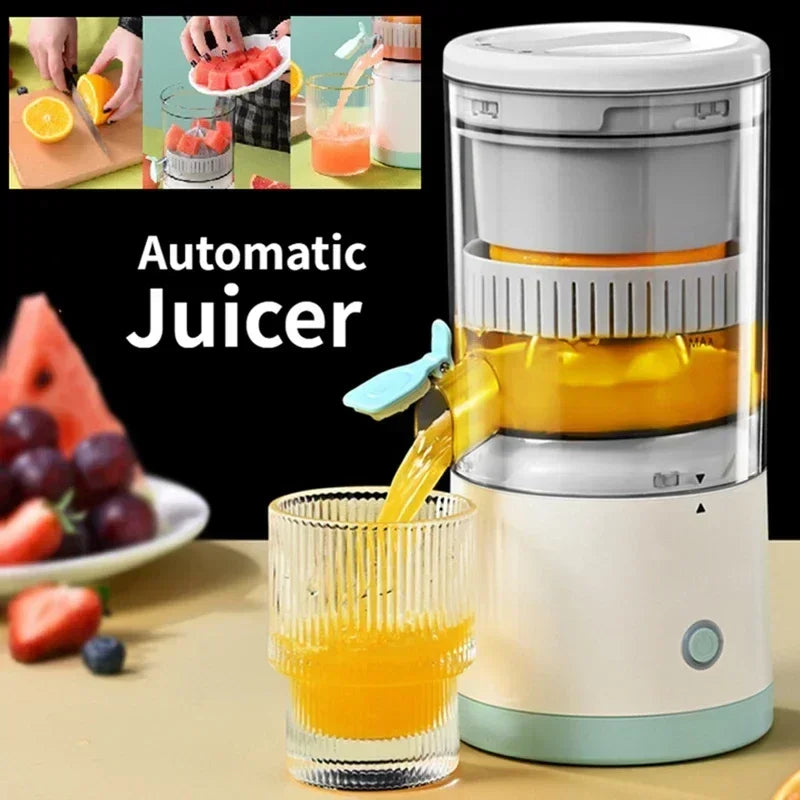 Portable Electric Juicer USB Charging Orange Lemon Fruit Blender Mini Household Juice Squeezer Mixer Citrus Juicer for Travel.