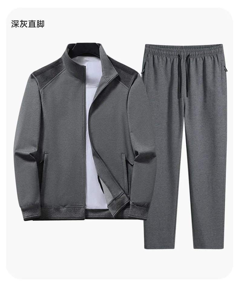 New Men`s Basketball Tracksuit Casual Joggers Sportswear Jackets And Pants 2 Piece Sets Hip Hop Running Sports Suit Men clothing.
