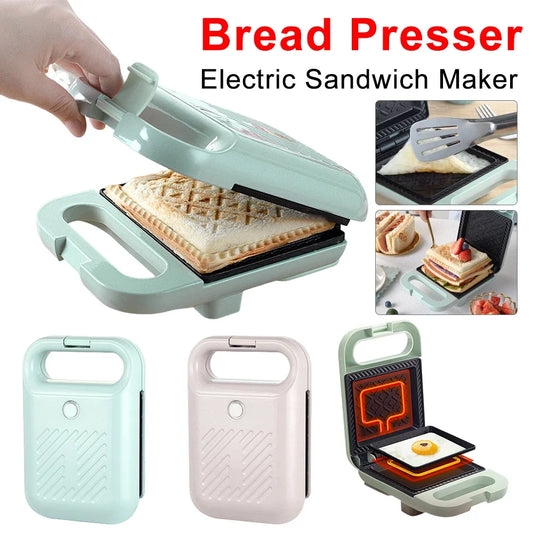 Multifunction Sandwich Maker Fast Heating Toaster Home Breakfast Making Machine Kitchen Electric Baking Pan Roast Meat Omelette.
