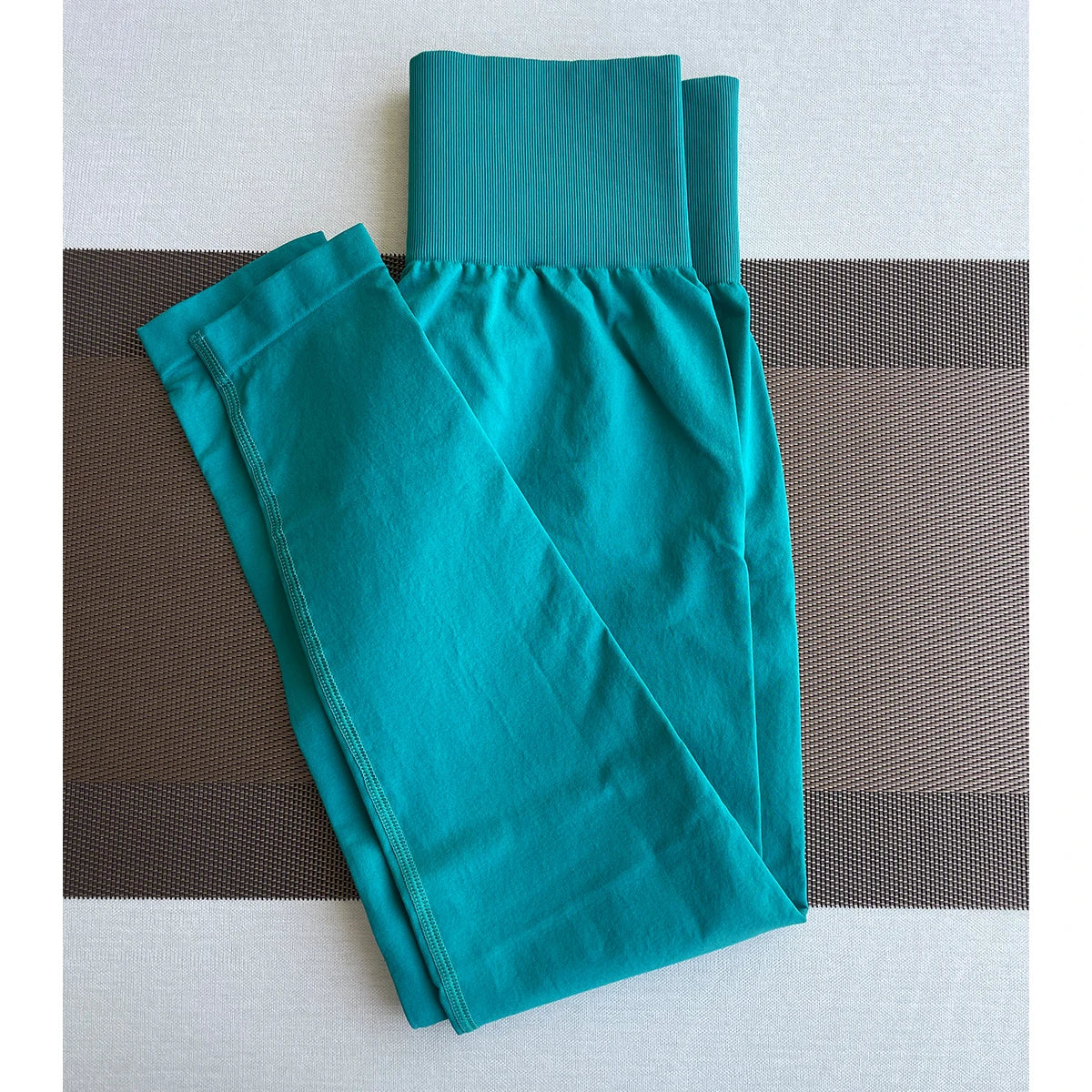 TKITK Solid Leggings Women Seamless Sports  Scrunch Bum Tights cycling shark pants Yoga shorts Gym navigation nv Workout wear