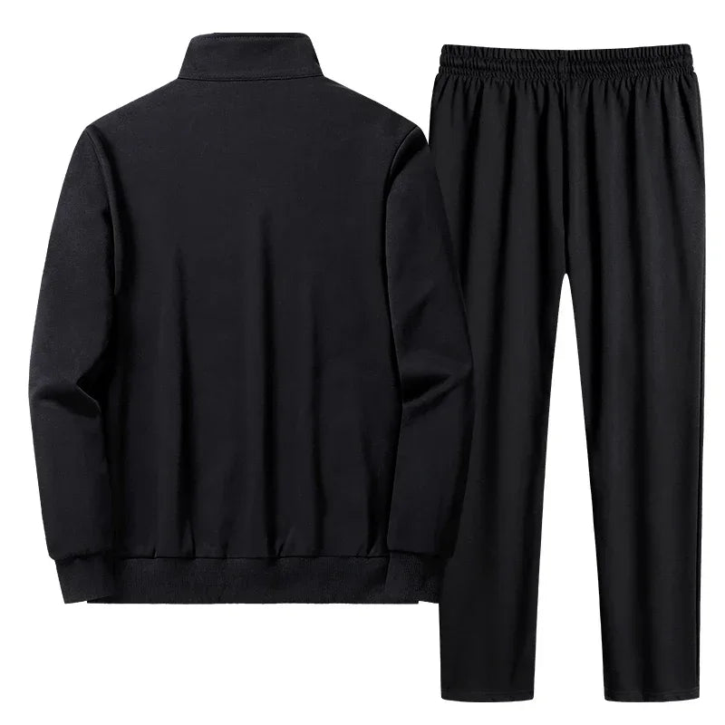 Men's Tracksuit Suit New Arrive Tracksuit Mens Casual Solid Solor Sweatpant Set Unisex Jogging Suit MEN Plus Size 6XL 7XL 8XL.