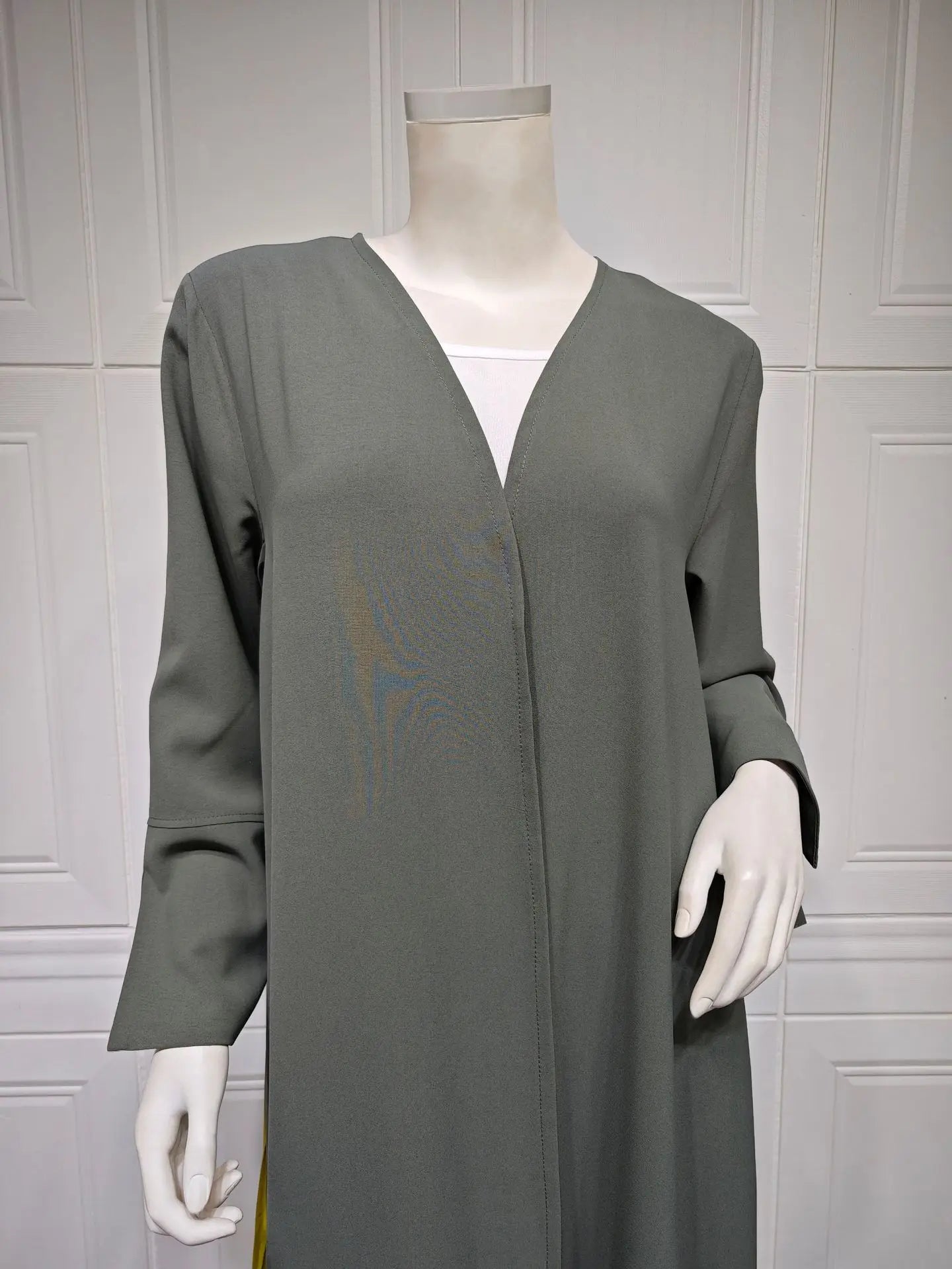 Ramadan Open Chiffon Kimono Abaya Kaftans Turkey Islam Muslim Dress Prayer Clothes Women Djellaba Kebaya Robe Femme Musulmane